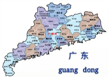 广州到广东货运专线抵达市县分布图 广州到广东货运专线抵达市县分布图